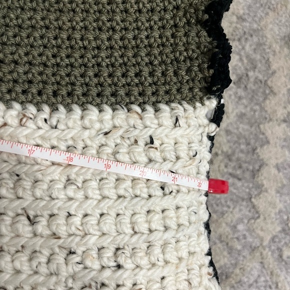 NWT Baby Receiving Blanket, approx 24” Irregular Square multi color - Picture 3 of 3